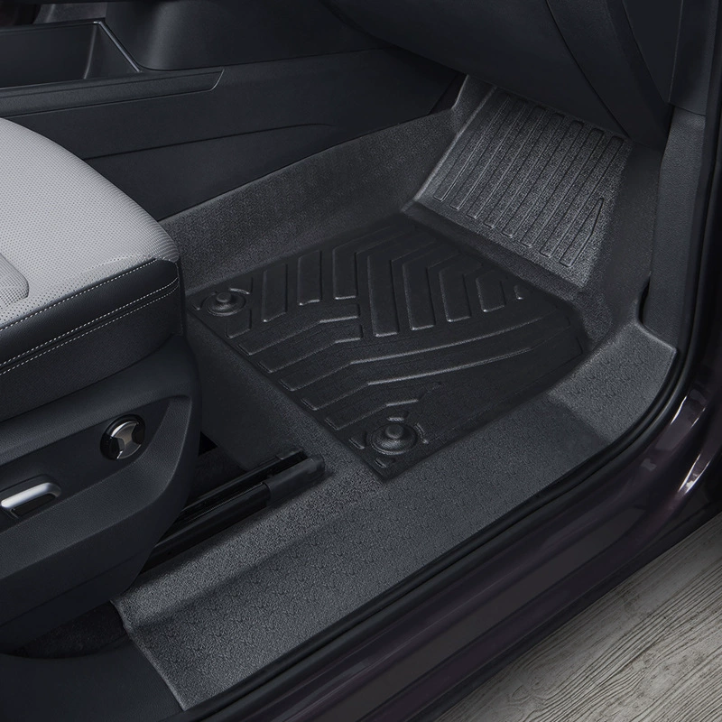 Подходит для ковриков Volkswagen Lanjing 21-25 гг., с полным окантовкой, для 7-местных, 6-местных, с порогами дверей, TPE