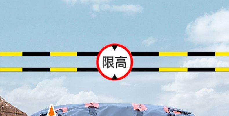 Roof bag, SUV roof bag, rainproof and waterproof roof bag, car luggage rack luggage bag, new rainproof model