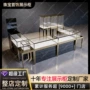 高档定制烤漆不锈钢玻璃柜