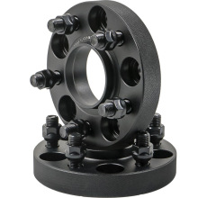 鍛造5孔法蘭盤汽車輪轂加寬鋁合金轉距5*114.3滾花噴砂帶螺栓