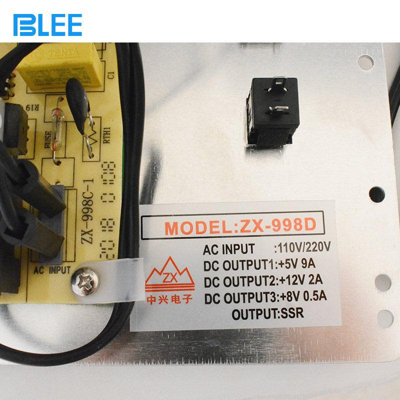 9A blanco de una sola pieza caja de alimentación placa de circuito Placa de interruptor 5V 8V 12V interruptor de potencia 5V8V12V