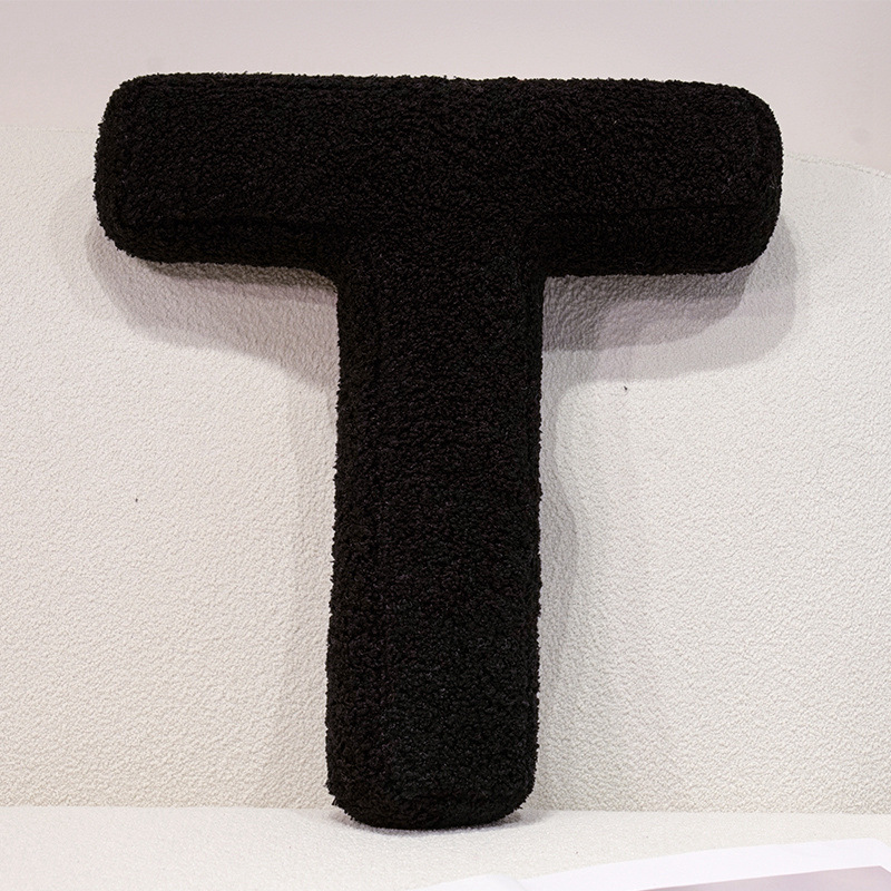 Cojín de Peluche con Forma de Letra de Felpa Decorativo para Fotografía image 26