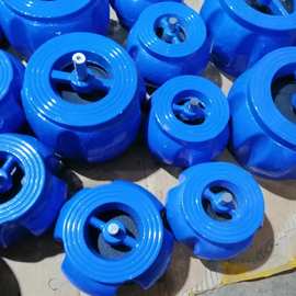 H71X对夹式南瓜型对夹止回阀图片 铜杆