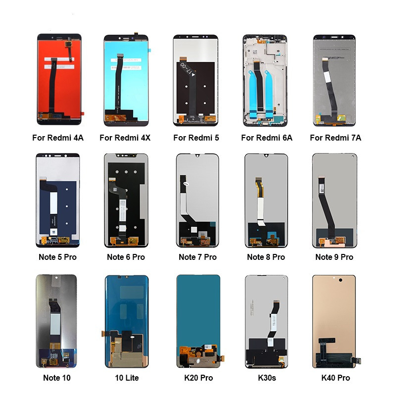 Comercio exterior mayorista aplicable Redmi Note teléfono móvil ensamblaje de pantalla LCD reparación