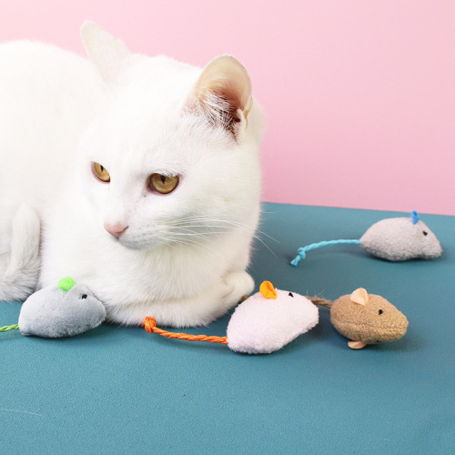 Cat Toys with Catnip Small Mouse, Cat Toys Manufacturer Wholesale, Scratch-Resistant, Bite-Resistant, Grinding Teeth, Self-Entertaining Cat Toys