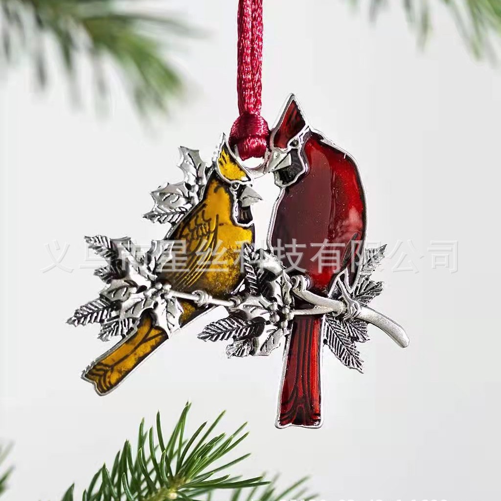 Cross-Border Nuevo Hogar Decoraciones decoraciones de Navidad colgante de metal muñeco de nieve colgante decoraciones de Navidad desgaste del hogar