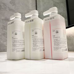ポーシィ植物エキスアミノ酸ふわふわシャンプー、脂性頭皮用フケ・かゆみ止めシャンプー、コンディショナー、シャワージェルセット