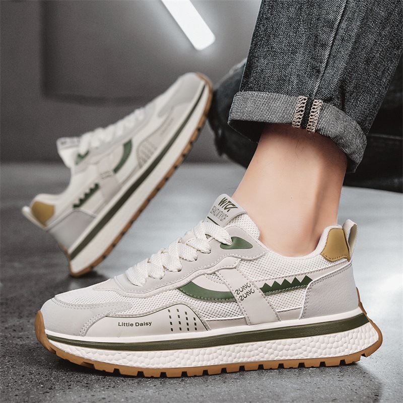 Forrest Gump zapatos para hombre 2025 nuevos zapatos deportivos transpirables de malla para hombre de verano