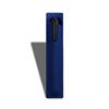 Pure -colored leather PU pen sleeve can be printed with logo advertising gift pen bag steel pens, round beads, brush -anti -scraping pen bag