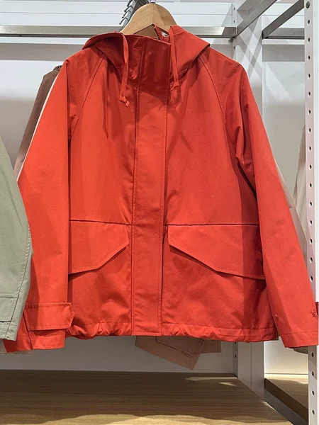New autumn fashion A-line jacket for women, windproof and waterproof hooded coat 474177/479229