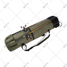 漫天跨境亚马逊Ebay鱼竿渔具包圆柱形钓鱼包代发fishing rod bag