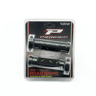 street bikes, and scooters, Motorcycle Handle Cover - 717-oe-198-greenblack
