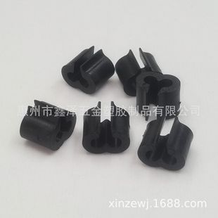 Kitchen seasoning basket movable wire clip basket fixing clip pet cage assembly line clip iron wire 3-word connection buckle