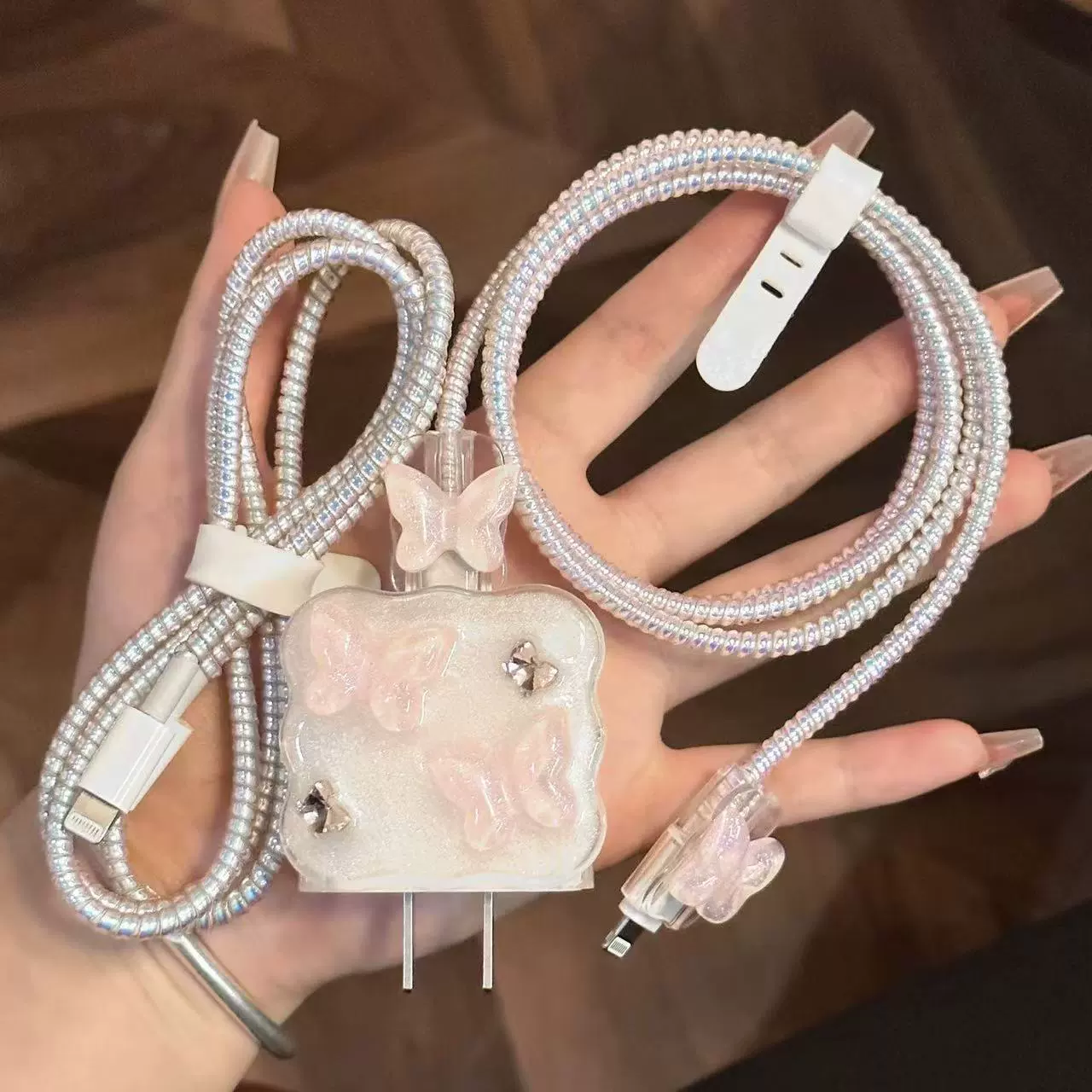 Data cable protective cover 20w apple 15 fast charging iPhone14 13promax female 11 12pro charger shell