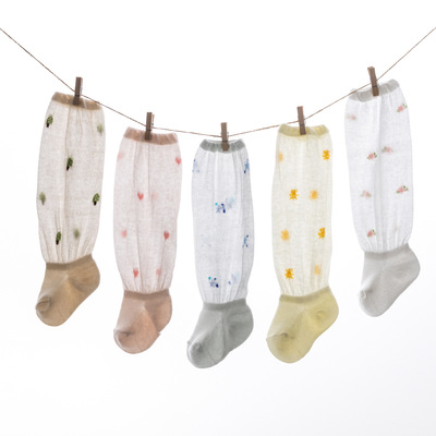 New products Thin section Mesh Borneol Infants Mosquito control Air conditioning socks Easy ventilation long and tube-shaped Knee