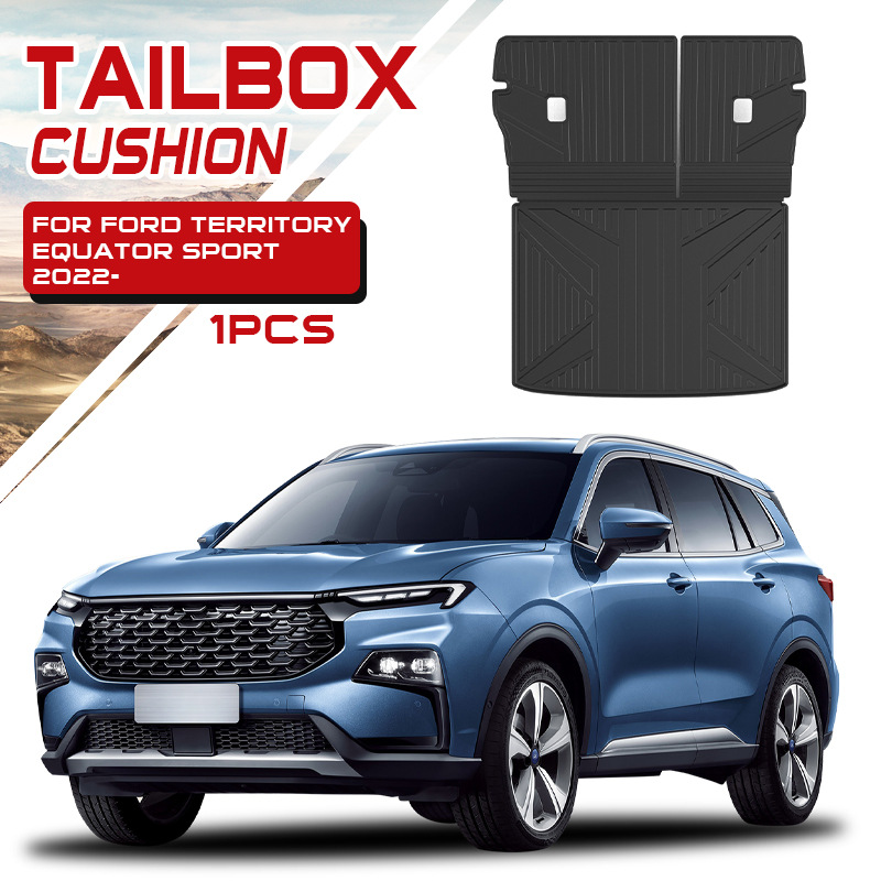 Adecuado para almohadillas de pie Ford Tope, cuello, almohadilla de caja trasera, alfombrilla especial Ford Territory Floor Mats