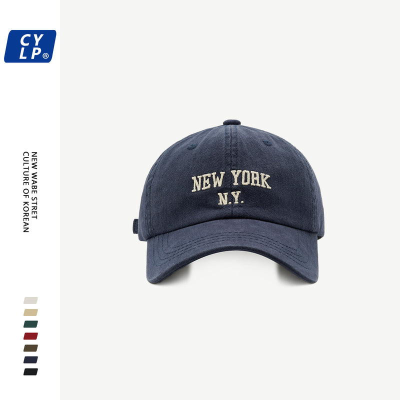 Korean Embroidered Soft-Top Baseball Cap for Men, Internet Celebrity Street Photography, Autumn and Winter Korean Style Fashionable Face-Showing Small Duck Cap for Women Wholesale Korean Embroidered Soft-Top Baseball Cap for Men, Internet Celebrity Street Photography, Autumn and Winter Korean Style Fashionable Face-Showing Small Duck Cap for Women Wholesale