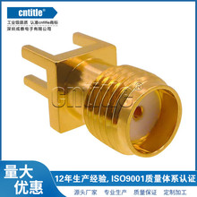 ģ�Kģ�M��׼�쾀�ӿ� PCB��ʽ���^ ƫ�_�A��SMA-KHD9Aĸ�^KEĸ��