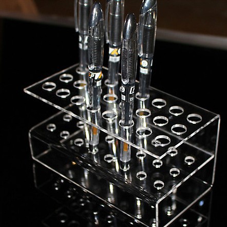 有机玻璃笔架 中性笔展示架 陈列架眉笔展示架