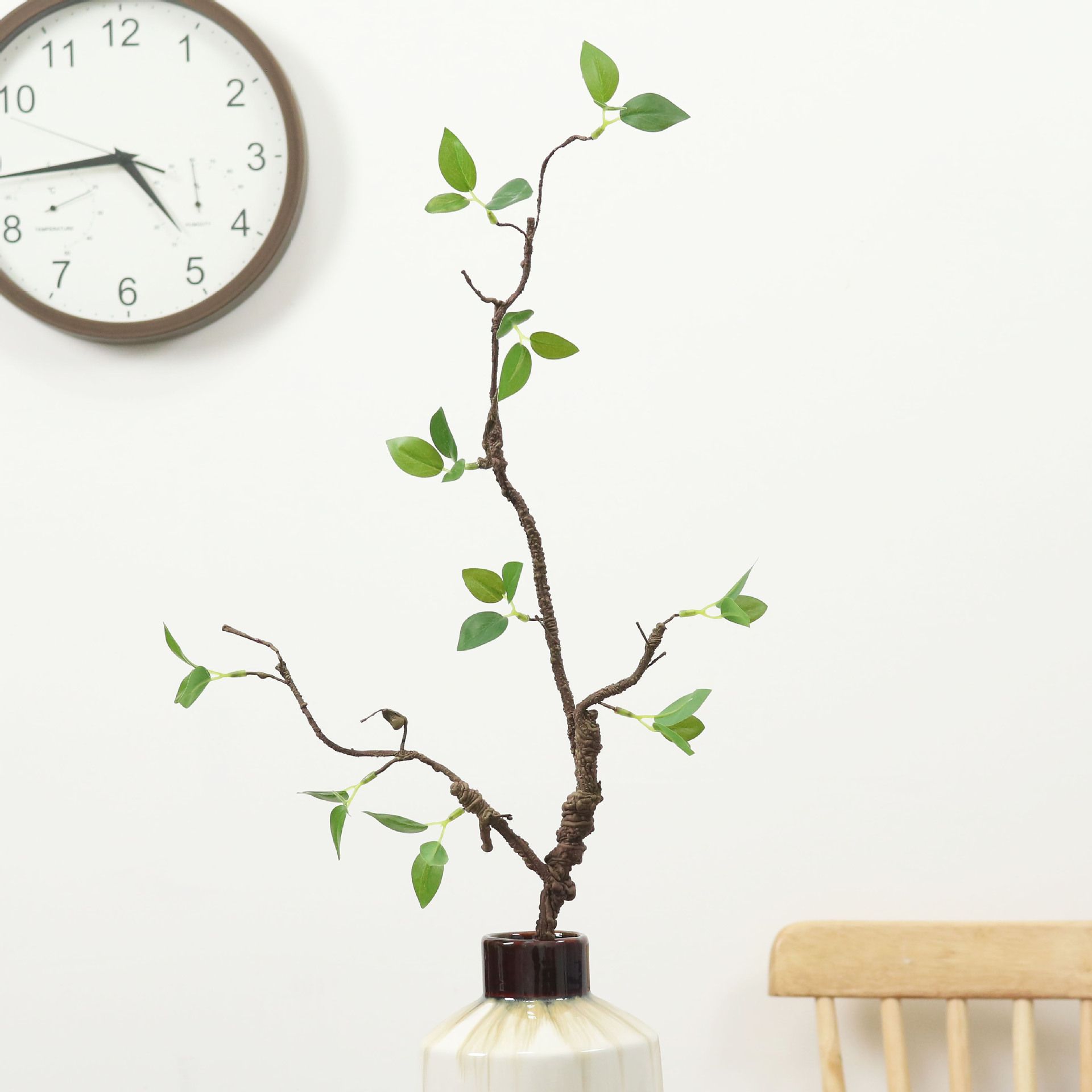 仿真花绿芽叶发泡枝仿真绿植假植物客厅餐桌装饰假花摆设花艺摆件详情13