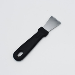 Kitchen heavy-duty stainless steel grease scraper, refrigerator defrost scraper, home cleaning scraper for removing grease
