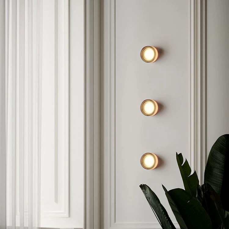 Nordic Entry Luxury Corridor Aisle Wall Lamp Creative Entrance Stairs Minimalist Bedroom Bedside Wall Lamp Background Wall Lamp