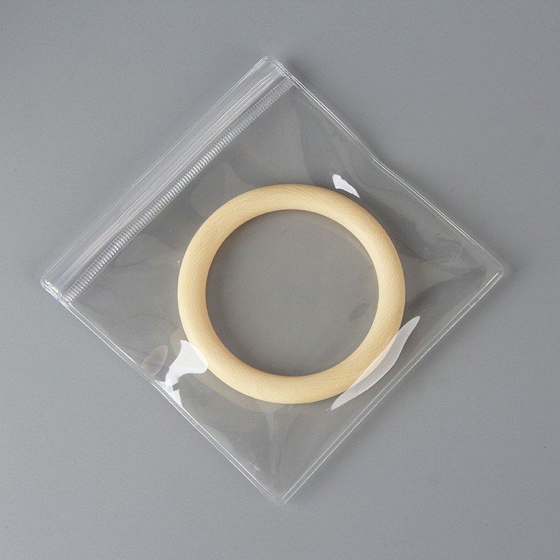 Plastic Material 1 Piece Plastic Simple Style Casual Daily Transparent Jewelry Packaging Bags