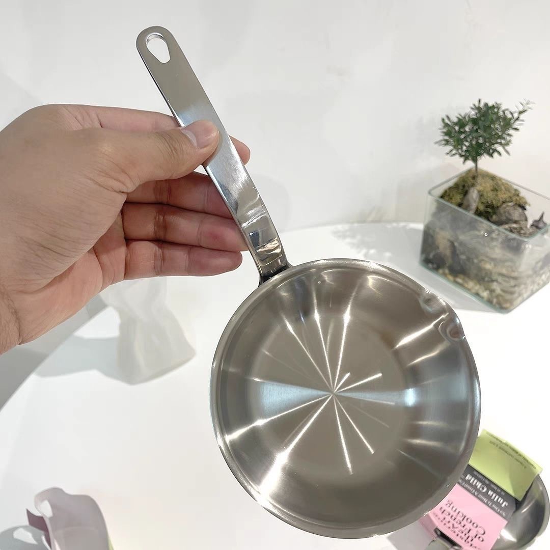 304 Stainless Steel Special Frying Pan, Small Frying Pan, Extra Thick...