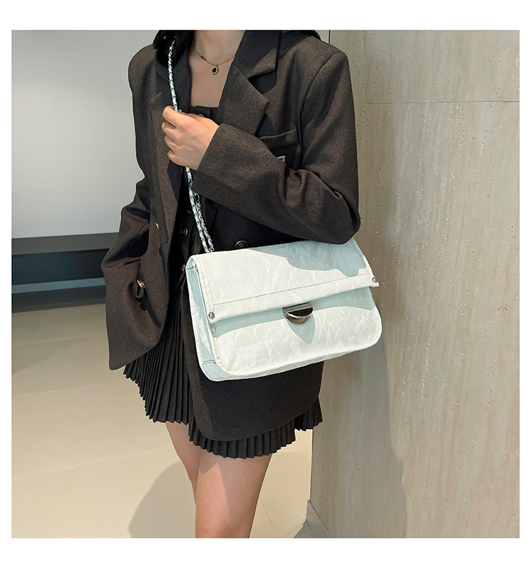 Lille niche med stor kapacitet til kvinder 2024 ny afslappet kædearmhuletaske, moderigtig og alsidig enkelt skulder_voghion.com