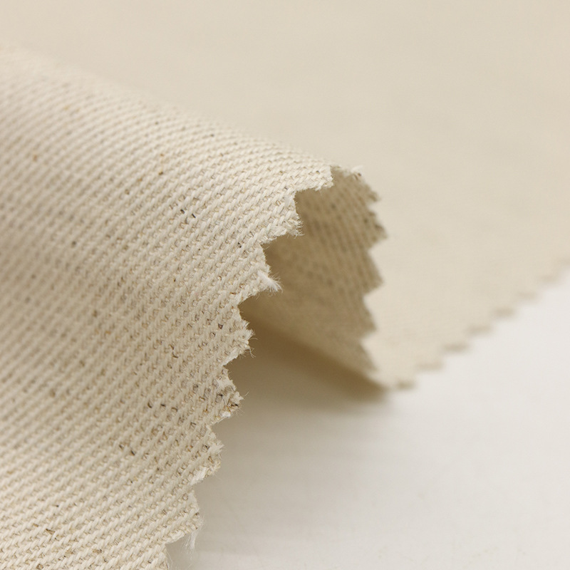 Fabricantes directos 225g lino y algodón teñido ropa primavera-verano ropa de algodón simple tela de ropa de lino