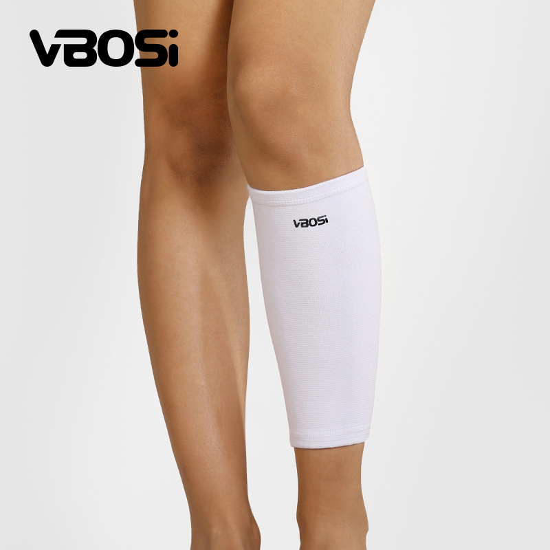 VBOSI Sports Calf Protector Knitted Compression Leg Sleeve for Football and Cycling, Protective Gear Factory Wholesale