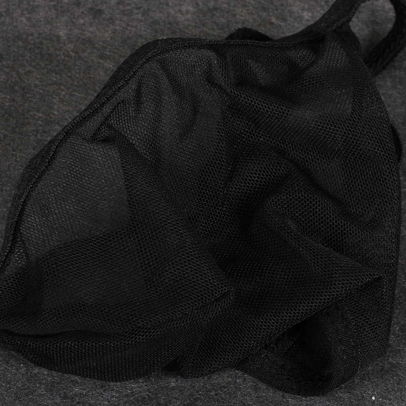 Medias sexy ropa interior de los hombres Tanga ultrafino transparente transpirable sexy sin costuras escritos T Biblioteca totalmente transparente