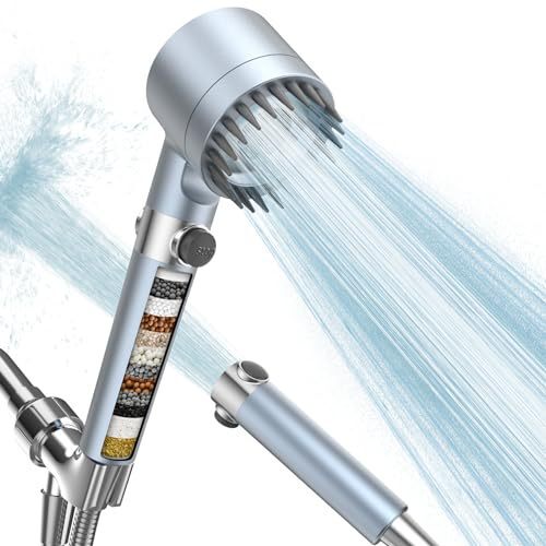 Original Shower Filter Core with Pp Cotton, Modified with Maifan Stone Water Filter Core, Purification and Sterilization, Calcium Sulfite Ball Filter Core
