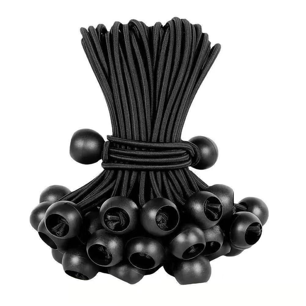 跨境专供 户外天幕松紧绳捆扎带 多功能收纳弹力球 帐篷夹固定球