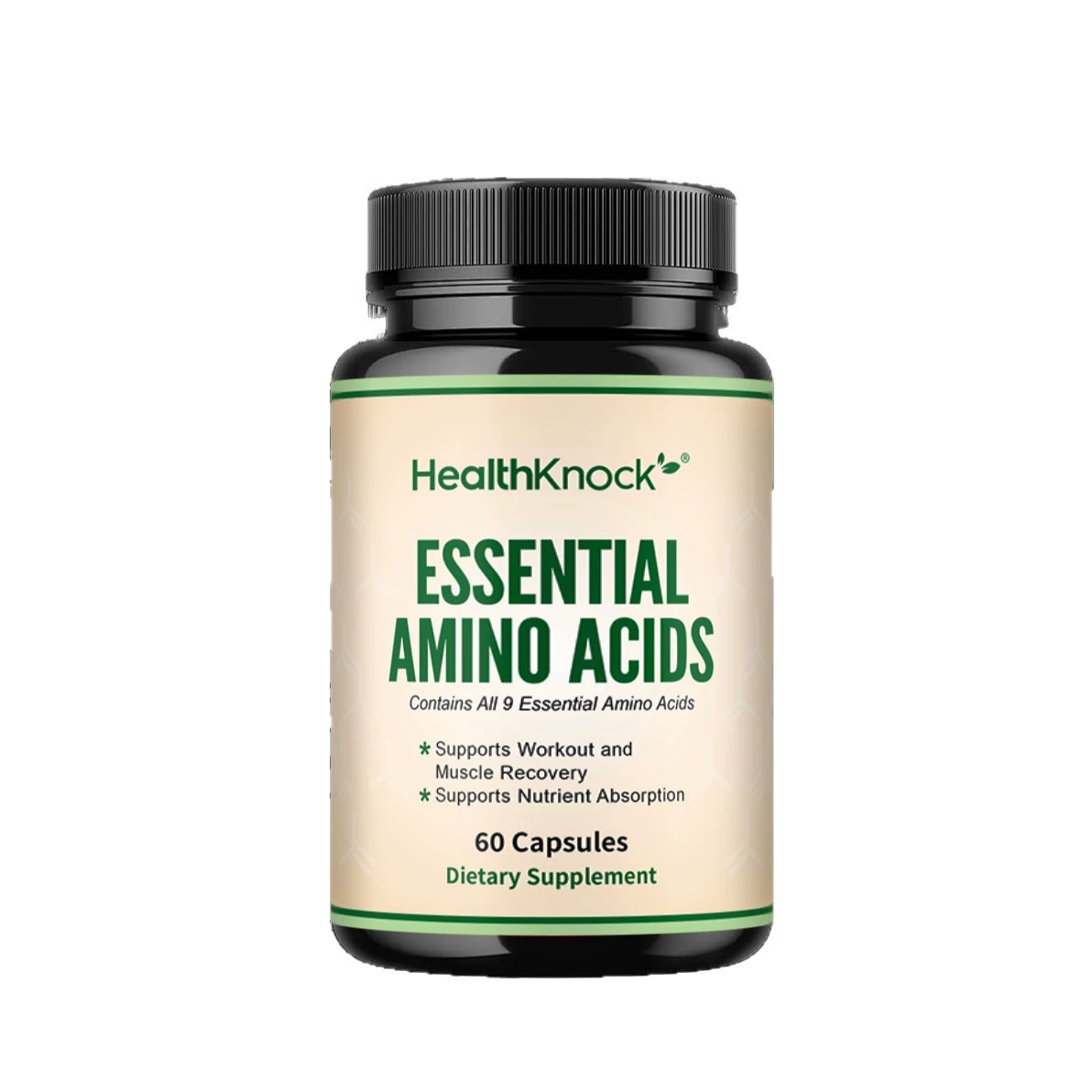 Диетическая добавка базовая аминокислотная капсула ESSENTIAL AMINO ACIDS содержит 9 видов аминокислот