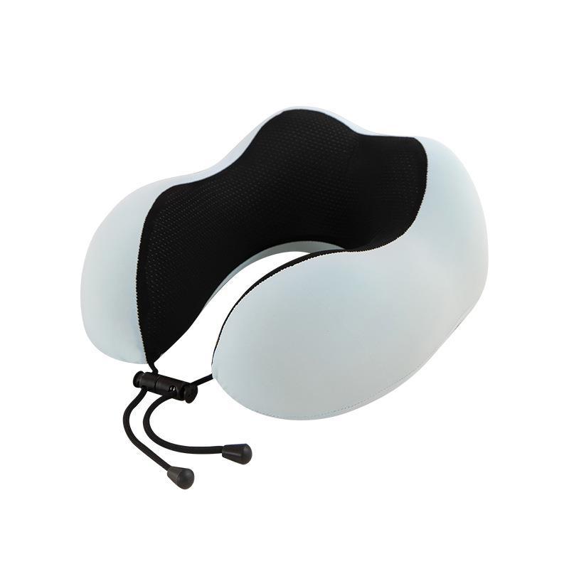 ◇Memory Foam U-shaped Airplane, Train, And Car Travel, Portable Neck Support Pillow For Sleeping_voghion.com