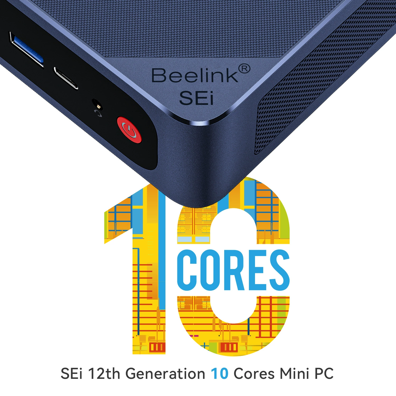 Мини-компьютер SEI 12 Core i5-1235U, коммерческий офисный хост