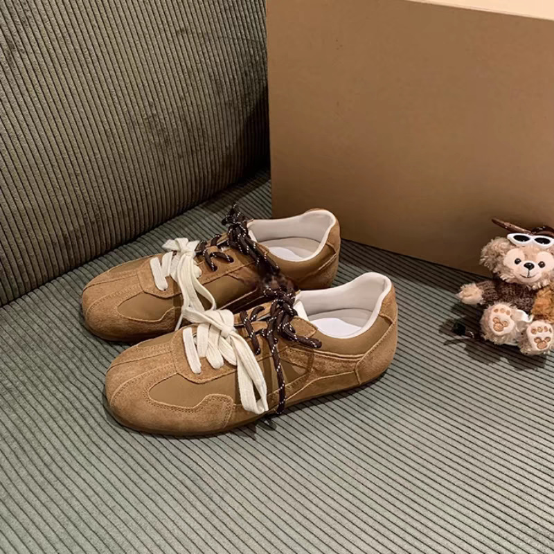 Grava madre estudiolee estilo retro contraste redondo cuadrado estilo casual agon de entrenamiento skate zapatos para mujeres nuevas