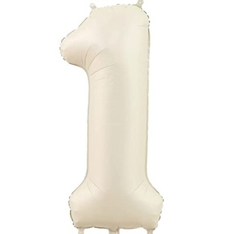 40 pulgadas digital de papel de aluminio globo vintage color leche blanco caramelo chocolate atmósfera globo decorativo