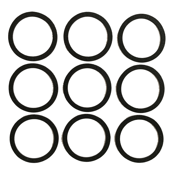 供应黑色背胶EVA海绵垫脚垫CR耐高温垫圈 高弹EPDM胶垫