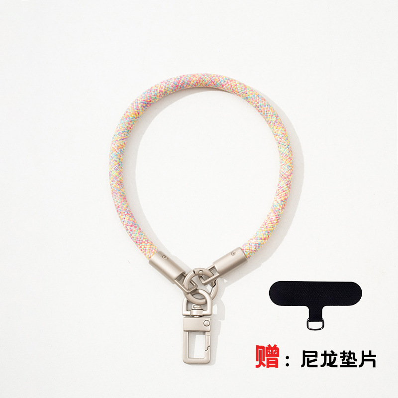 高端短手腕手机挂绳可拆户外防摔防丢垫片挂件手机壳相机挂绳|undefined