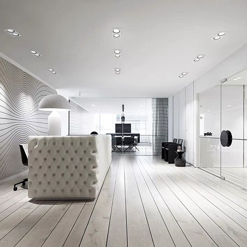 Spotlight embedded household ceiling double-head bold lamp corridor aisle light led ceiling light concealed anti-glare downlight