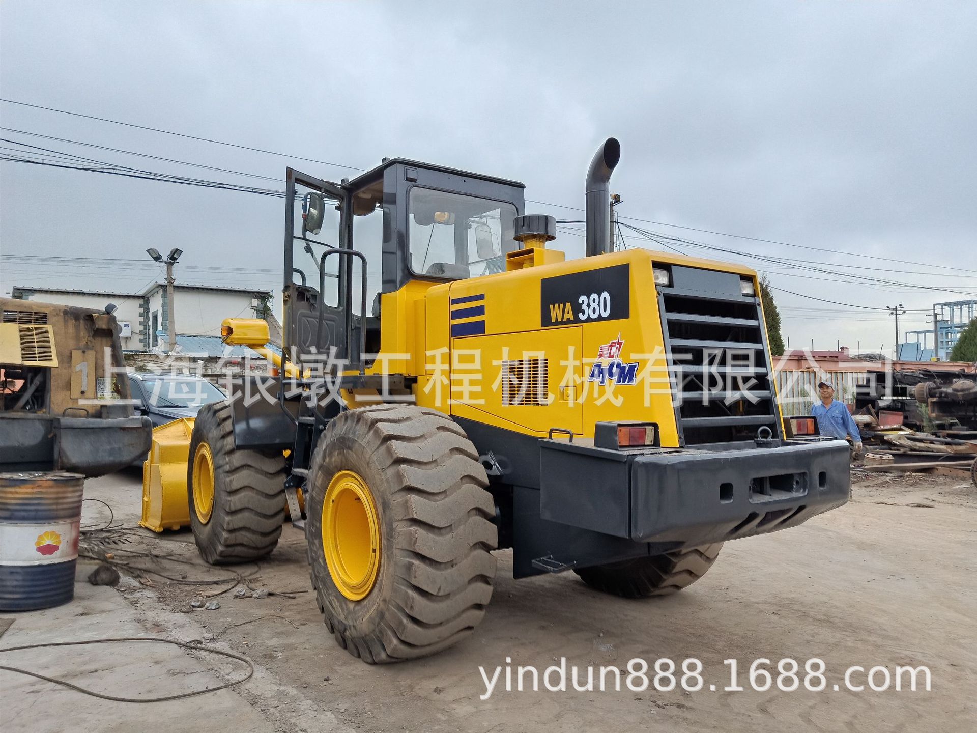 二手KOMATSU小松 WA470 WA380 WA420 装载机铲车