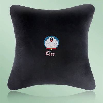 of Lumbar Support Pillows, Four-Piece: Headrest - pillow-blue-cat-single-pack