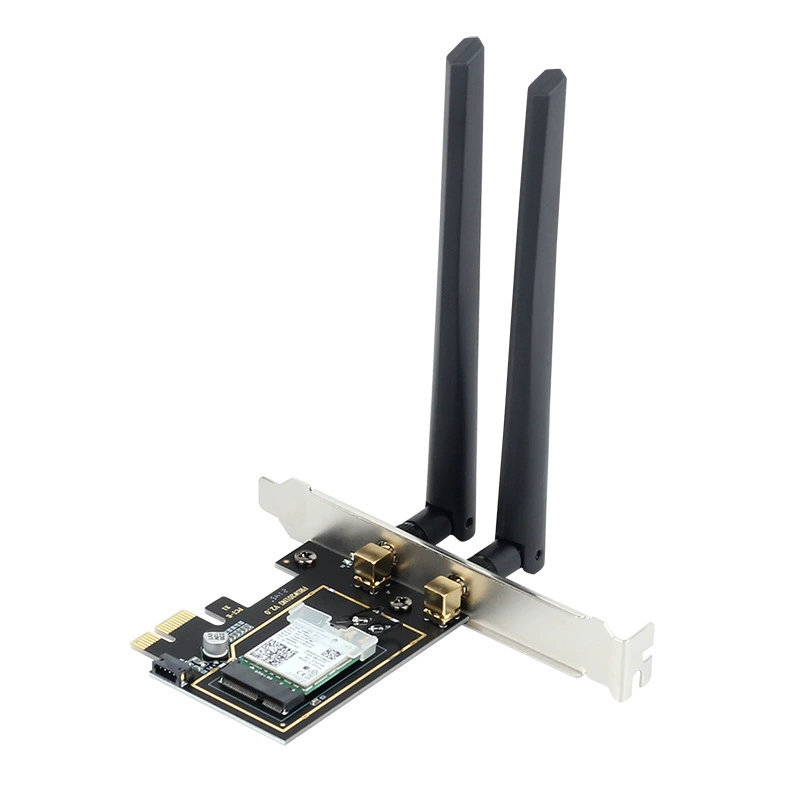 Winlinux двойная частота 5G настольная PCIe вай-фай сетевая карта