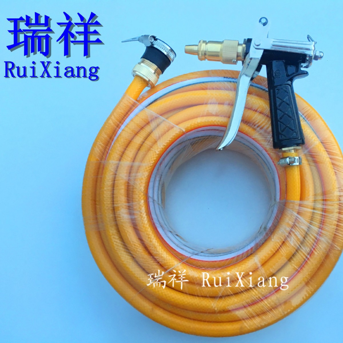 厂家批发纯铜高压洗车水枪家用园林大压力洗地强力优质水管套装