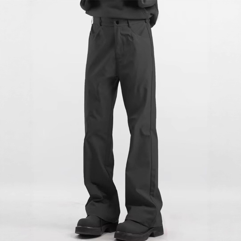 Trendy Outdoor Workwear Casual Pants Slim Fit Drape Micro-Flared Men's Casual Pants Waterproof Wrinkle-Resistant Pants Men Autumn