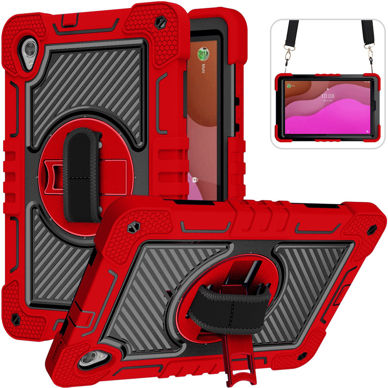 Applicable to Lenovo Lenovo Tab M10 HD tablet case X306 rotating bracket 10.1-inch three-proof protective case