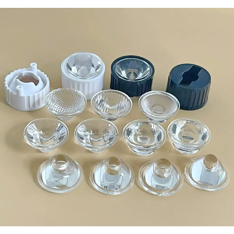 20 мм1W3W акриловая светодиодная линза 5 градусов-120 градусов имитация люменов с одной предметой линзы прожектор потолочный светильник настенная шайба