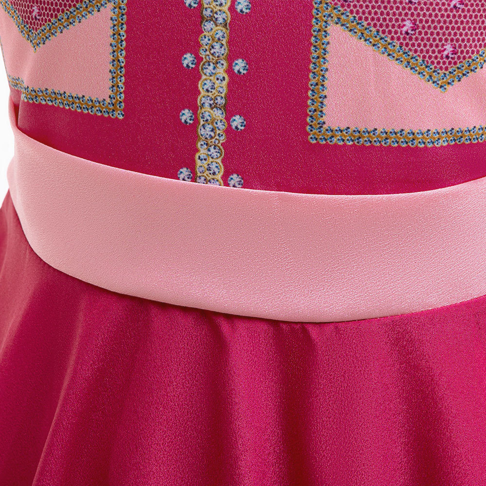 Europa y los Estados Unidos nuevos vestidos de princesa de niñas cosplay equipo de espectáculo de escenario vestido de varita de corona de Halloween image 5
